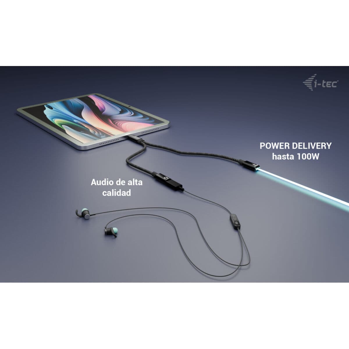 USB-Kabel i-Tec C31DUALSPLITTERCBLPD - Image 8