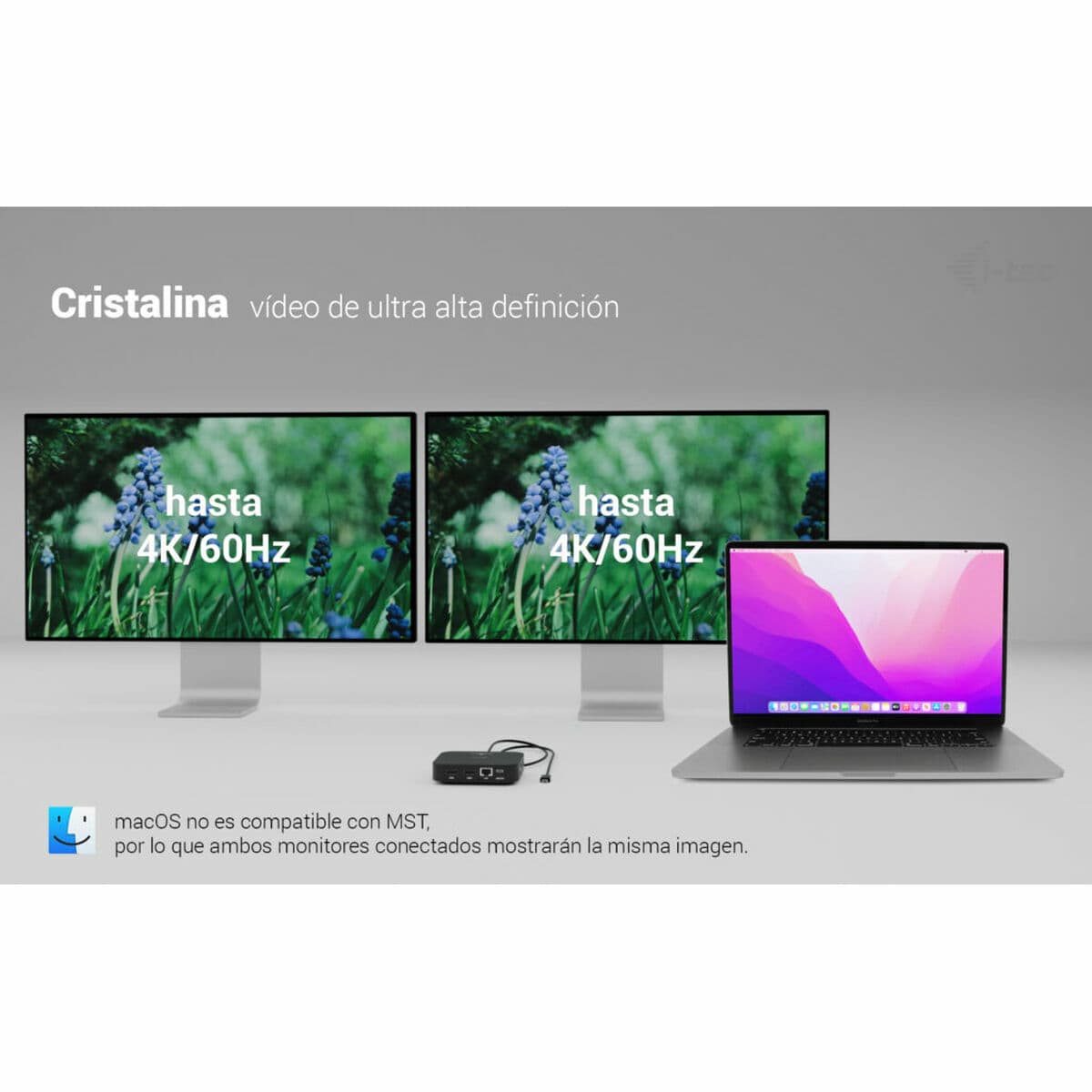 Hub USB i-Tec C31DUALHDMIDPD100 - Image 3