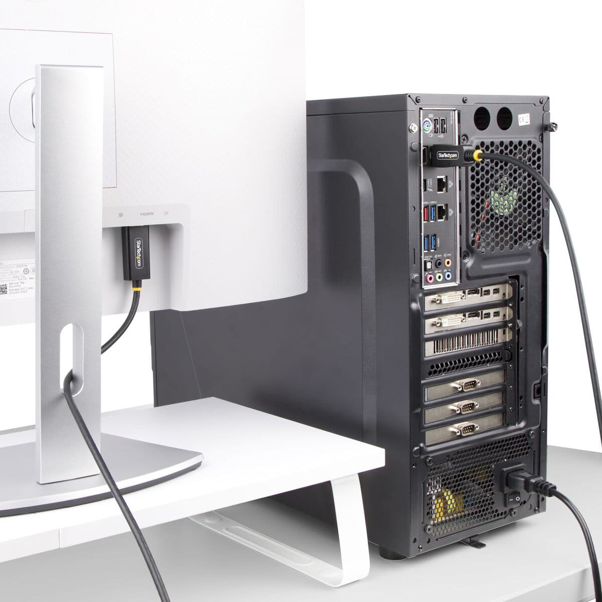 DisplayPort-zu-HDMI-Adapter Startech 6F-DP-HDMI-4K60-HDR Schwarz 2 m - Image 6