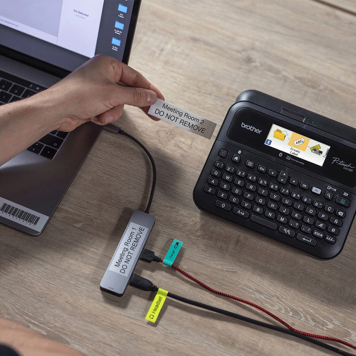 Ticket Printer Brother PTD610BTVPUR1 - Image 2