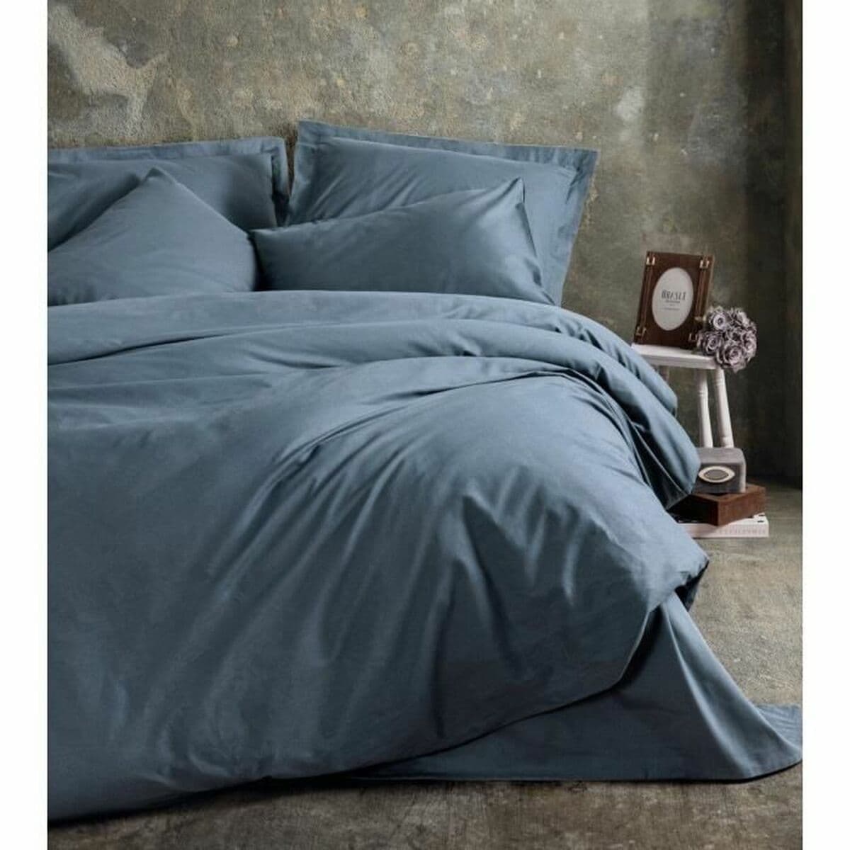 Bettbezug-Set Blau 220 x 240 cm - Image 3