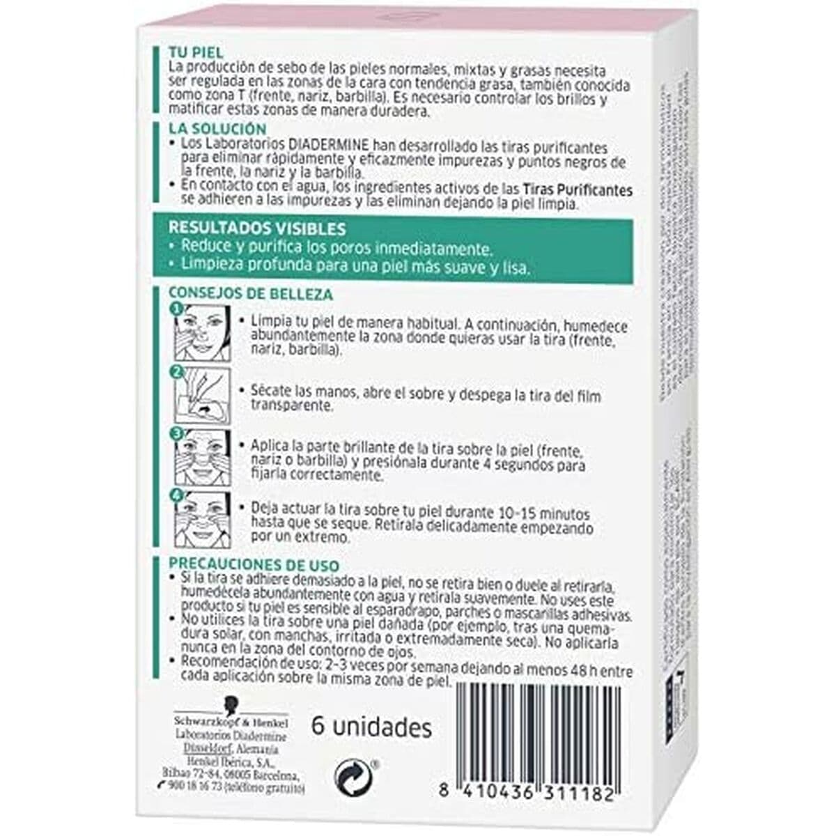 Acne Skin Treatment Diadermine DIADERMINE CUIDADO ESENCIAL (6 Units) - Image 2