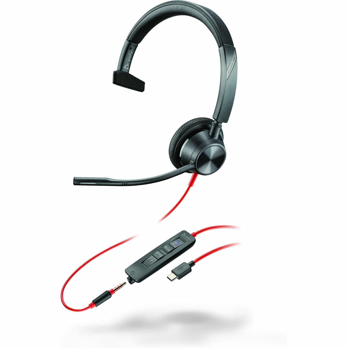 Casque Poly 8X218AA Noir