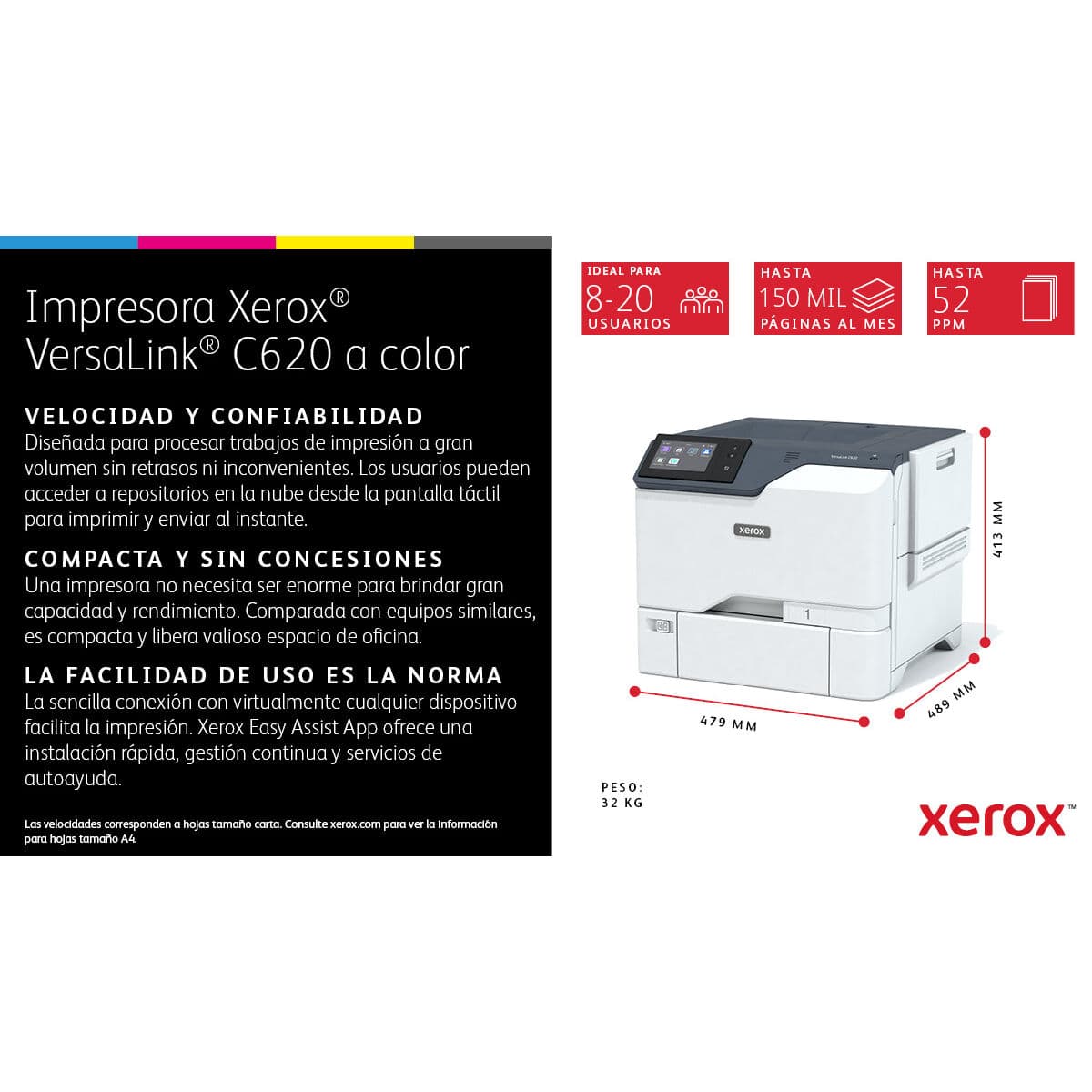 Imprimantă Laser Xerox C620V_DN - Image 9