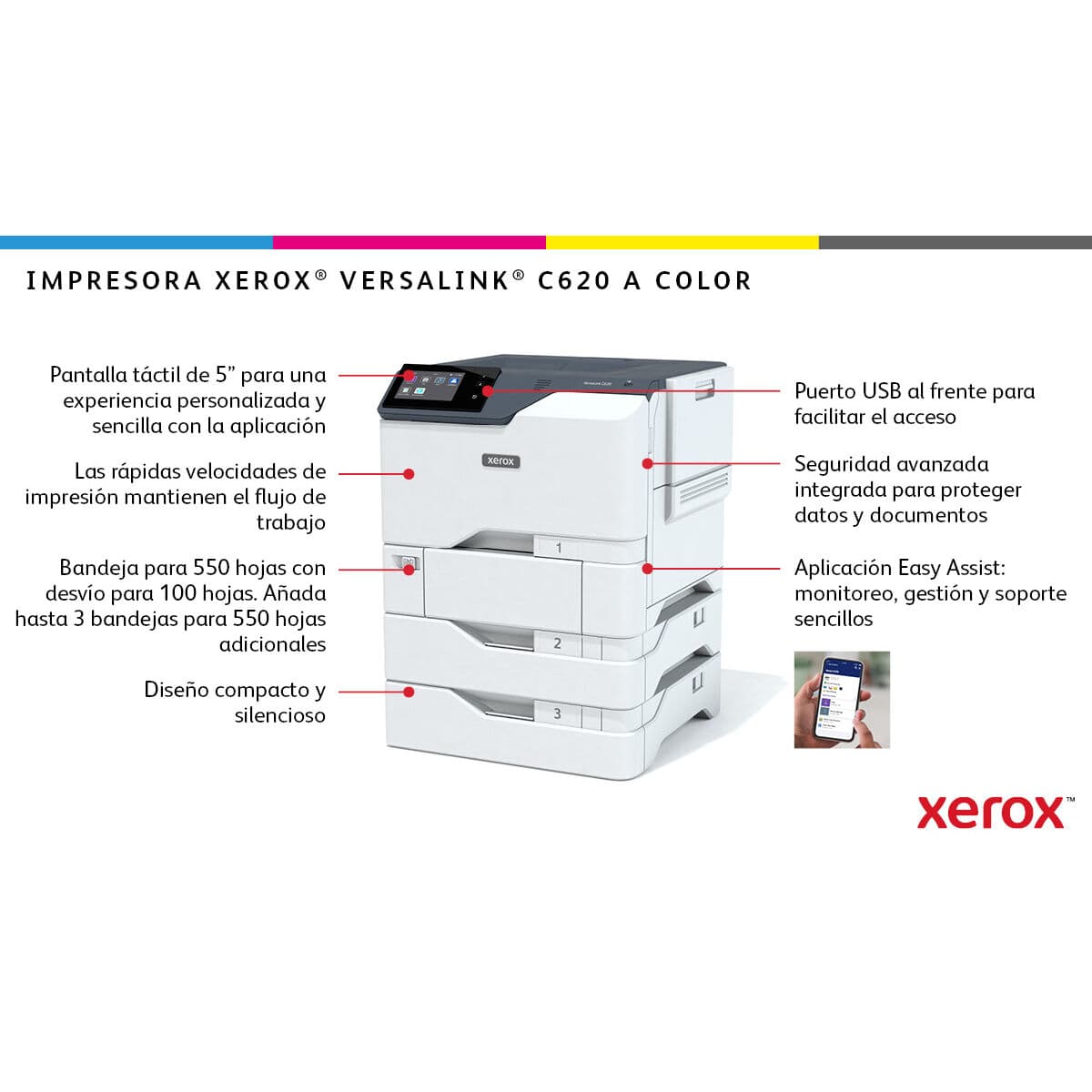 Imprimantă Laser Xerox C620V_DN - Image 10