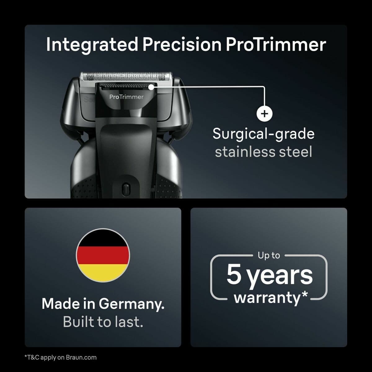 Elektrisk rakapparat Braun Series 8 8617S - Image 10