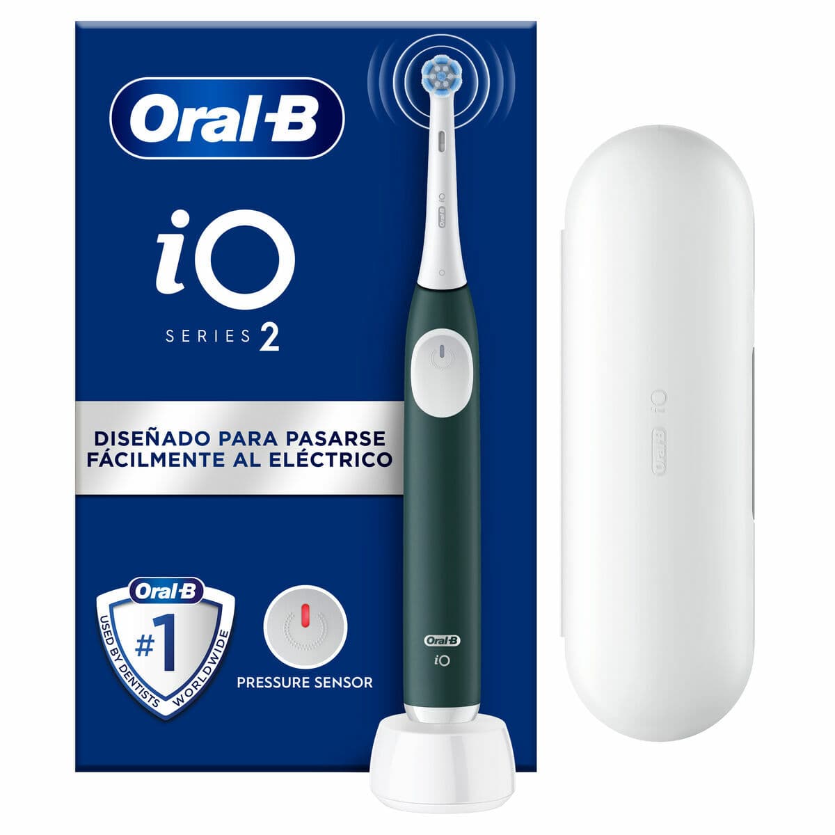Cepillo de Dientes Eléctrico Oral-B Serie iO2 (2 Piezas)