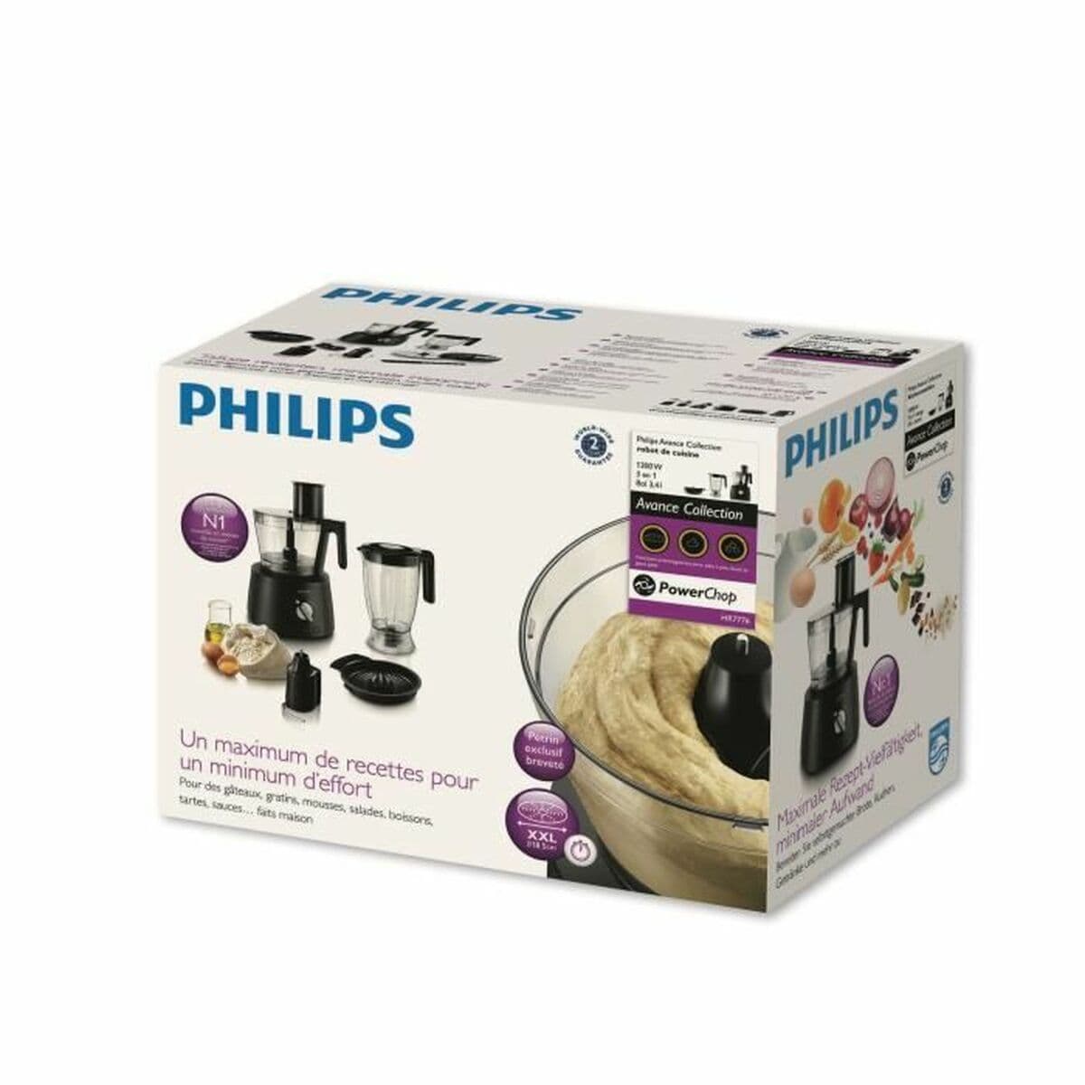 Küchenmaschine Philips Schwarz 1300 W - Image 18