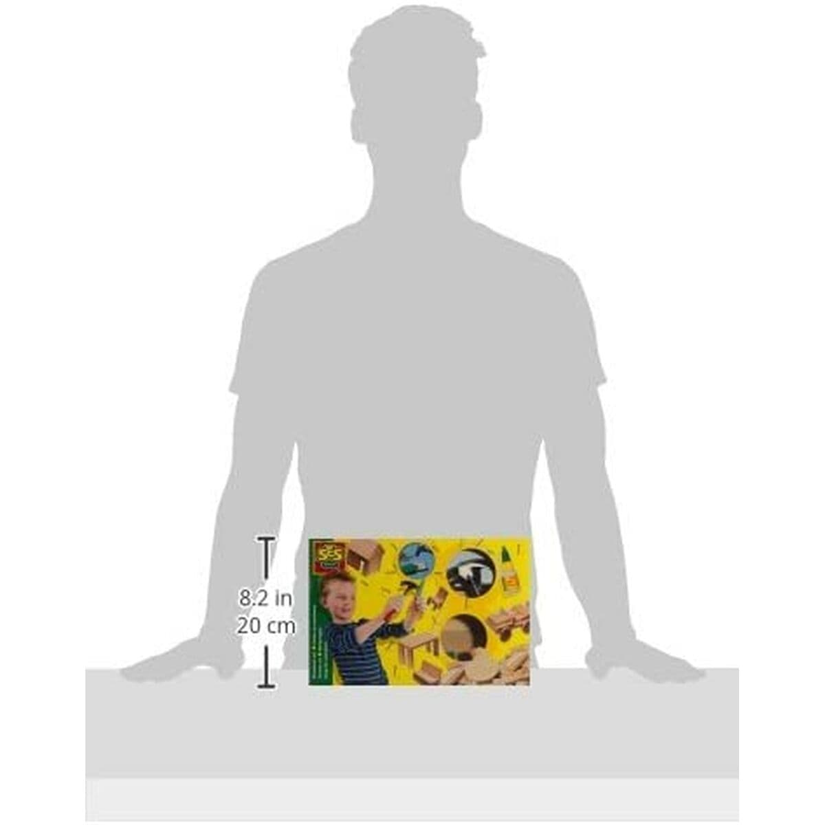 Playset SES Creative Joinery Workshop 57 Piezas - Image 4