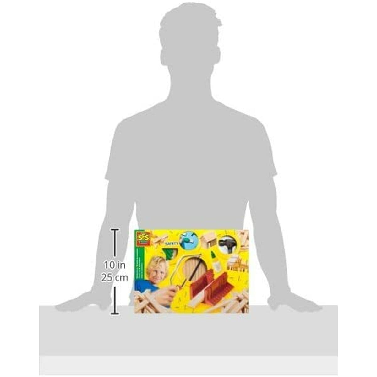 Drveni set SES Creative  Joinery workshop Drvo (29 Dijelovi) (1 Dijelovi) - Image 2