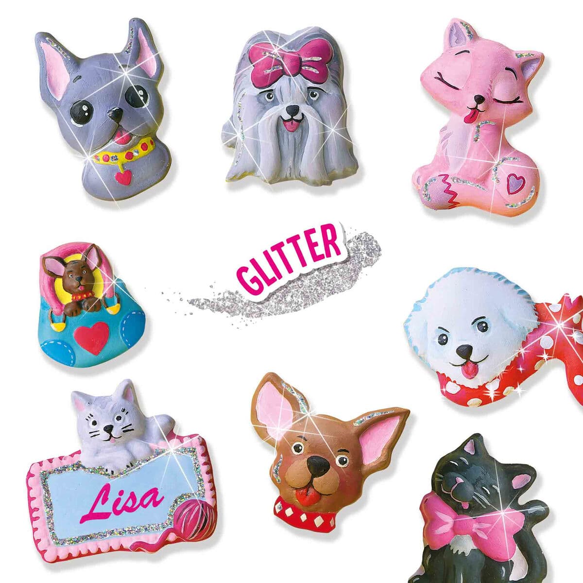 Juego de Manualidades SES Creative Plaster casting dogs and cats - Image 4