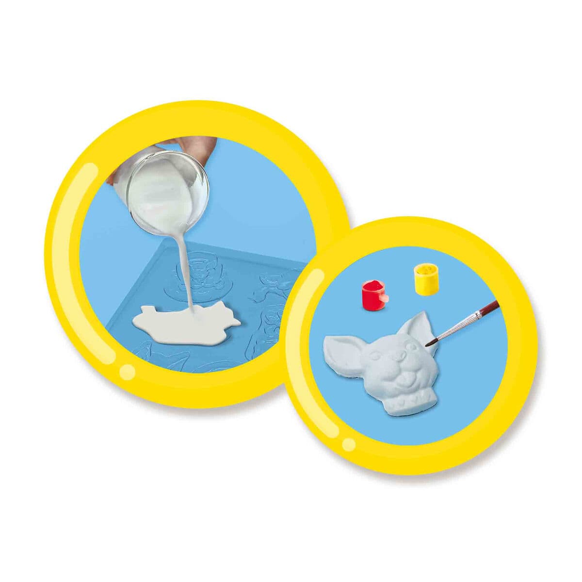 Juego de Manualidades SES Creative Plaster casting dogs and cats - Image 5