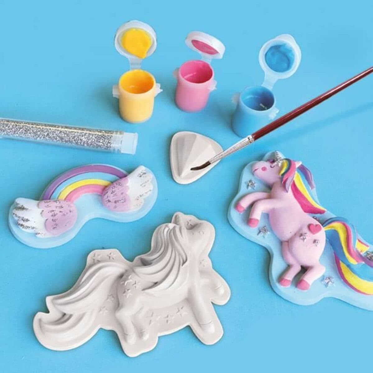 Modeliavimo pasta SES Creative Molding and Painting - Unicorns - Image 3