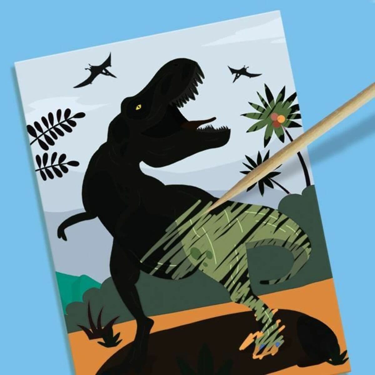 Zeichenset SES Creative 2 in 1 Dinosaurs - Image 5