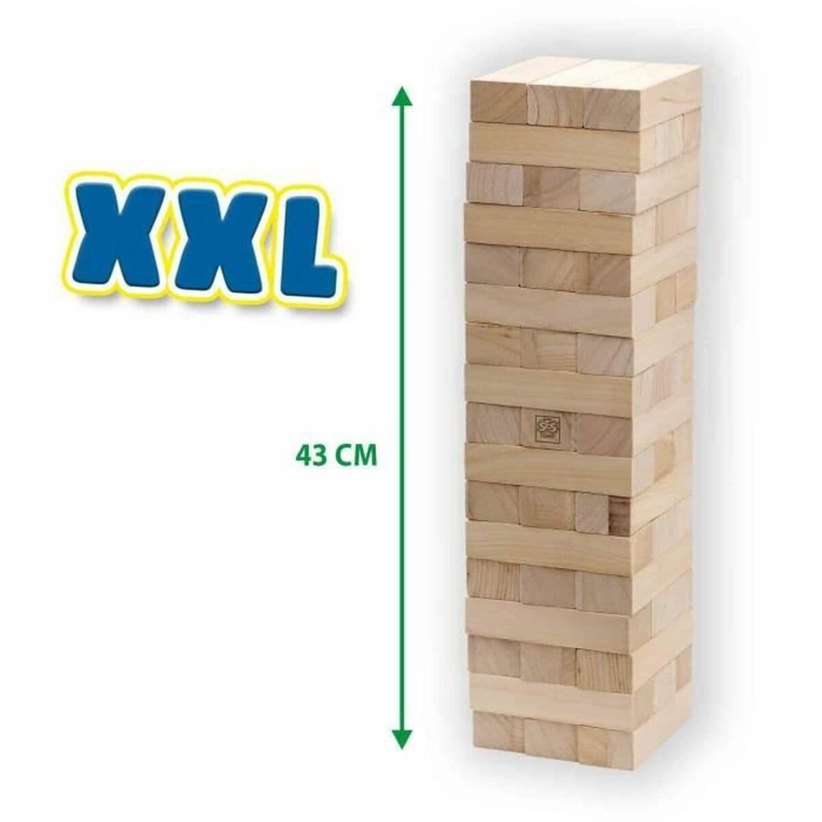 Geschicklichkeitsspiel SES Creative XXL Tumbling Tower - Image 4