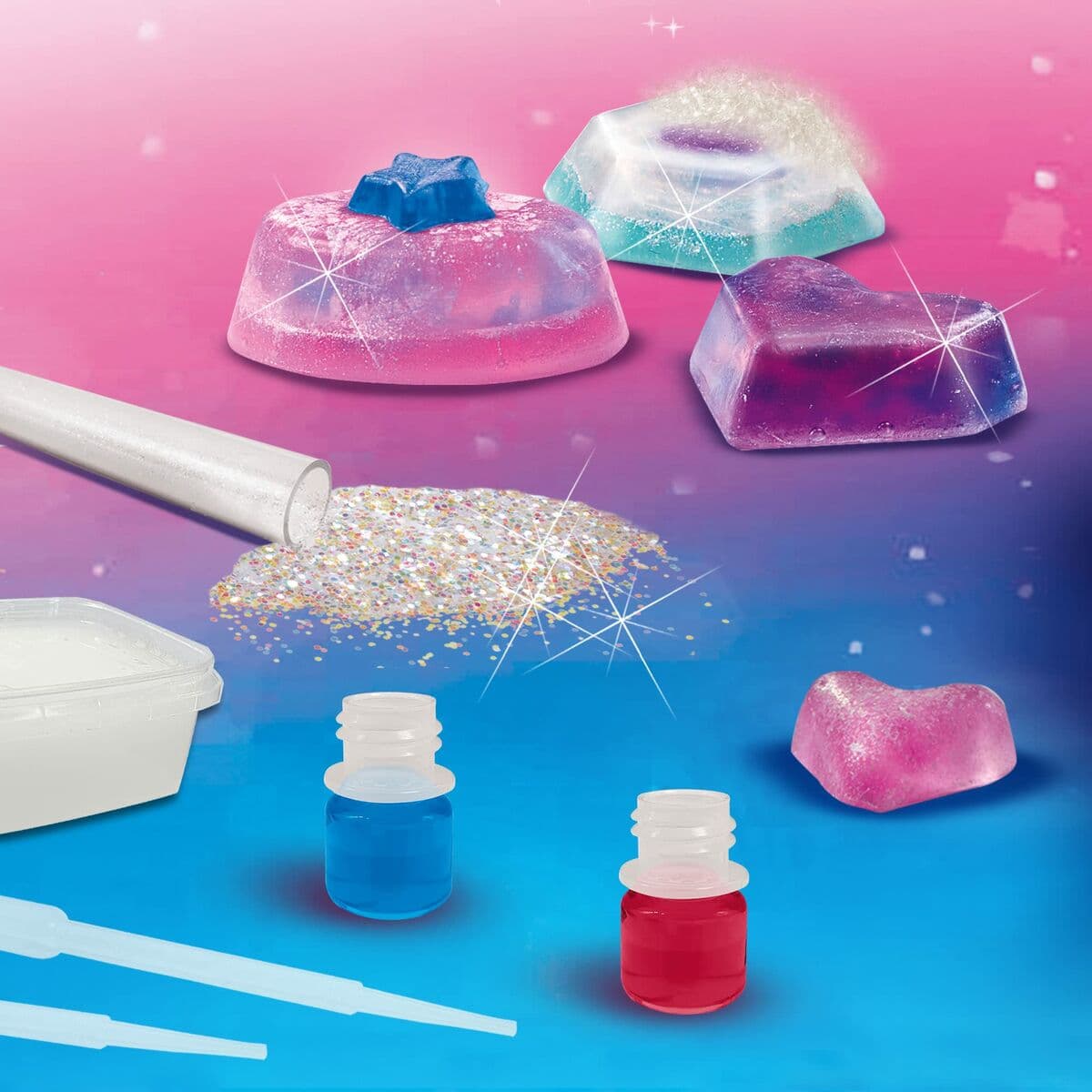 Juego de Ciencia SES Creative Galaxy Soap Set de fabricación de jabón - Image 3