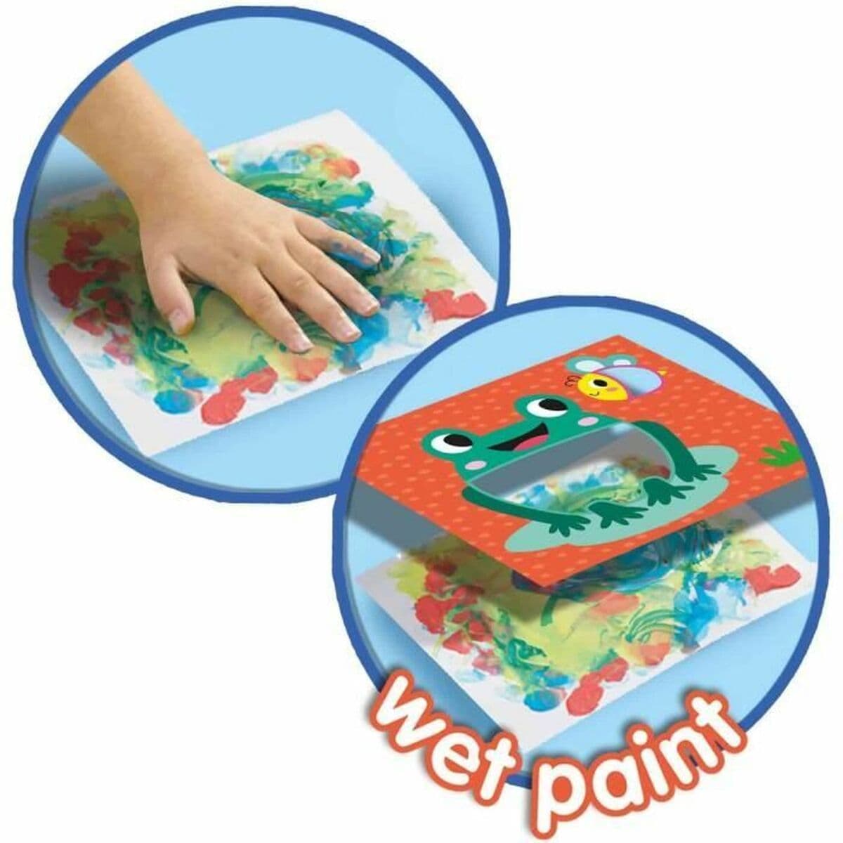 Zeichenset SES Creative Eco Finger Paint Cards - Image 4
