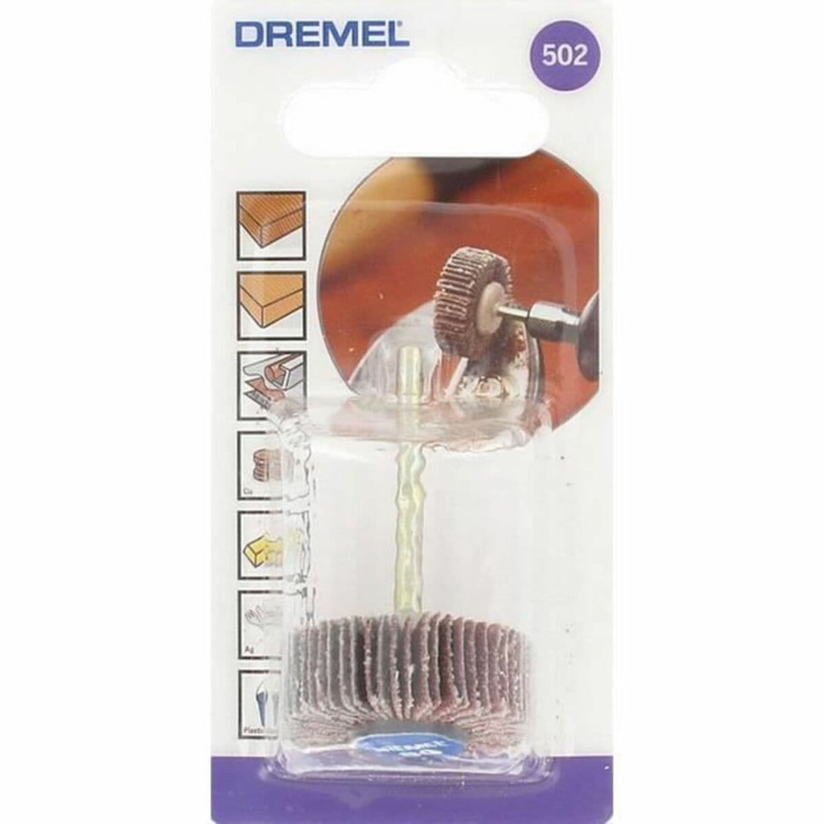 Scheuerbürste Dremel 502 Kunststoff Ø 9,5 mm 80 g - Image 2