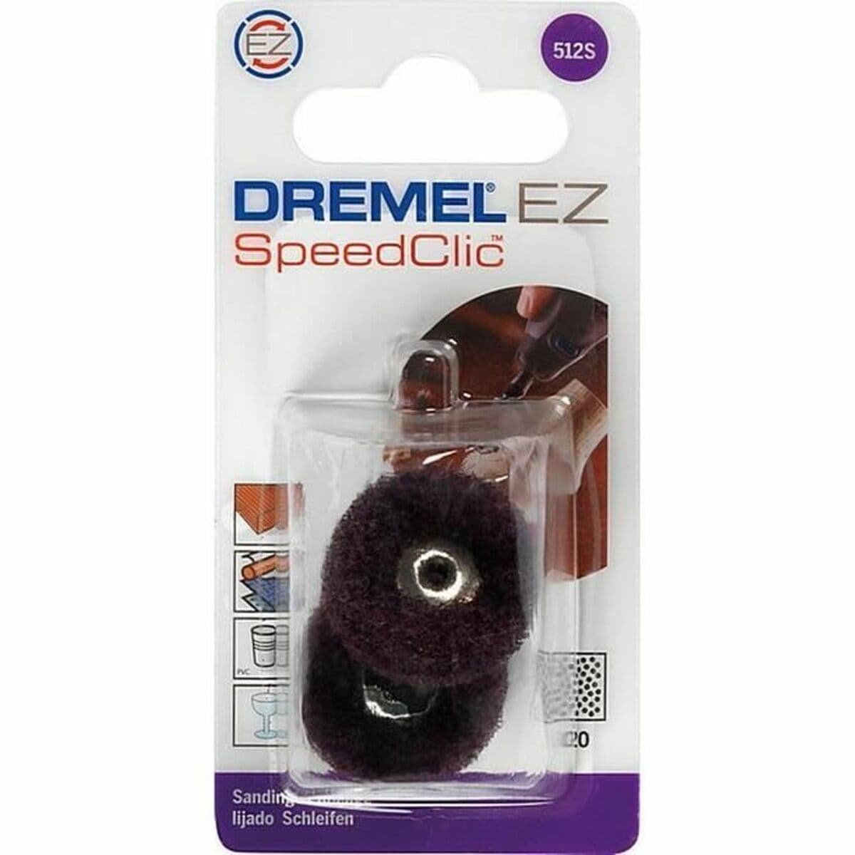 Schleifscheibe Dremel 512S Ø 25 mm (2 Stück) - Image 3