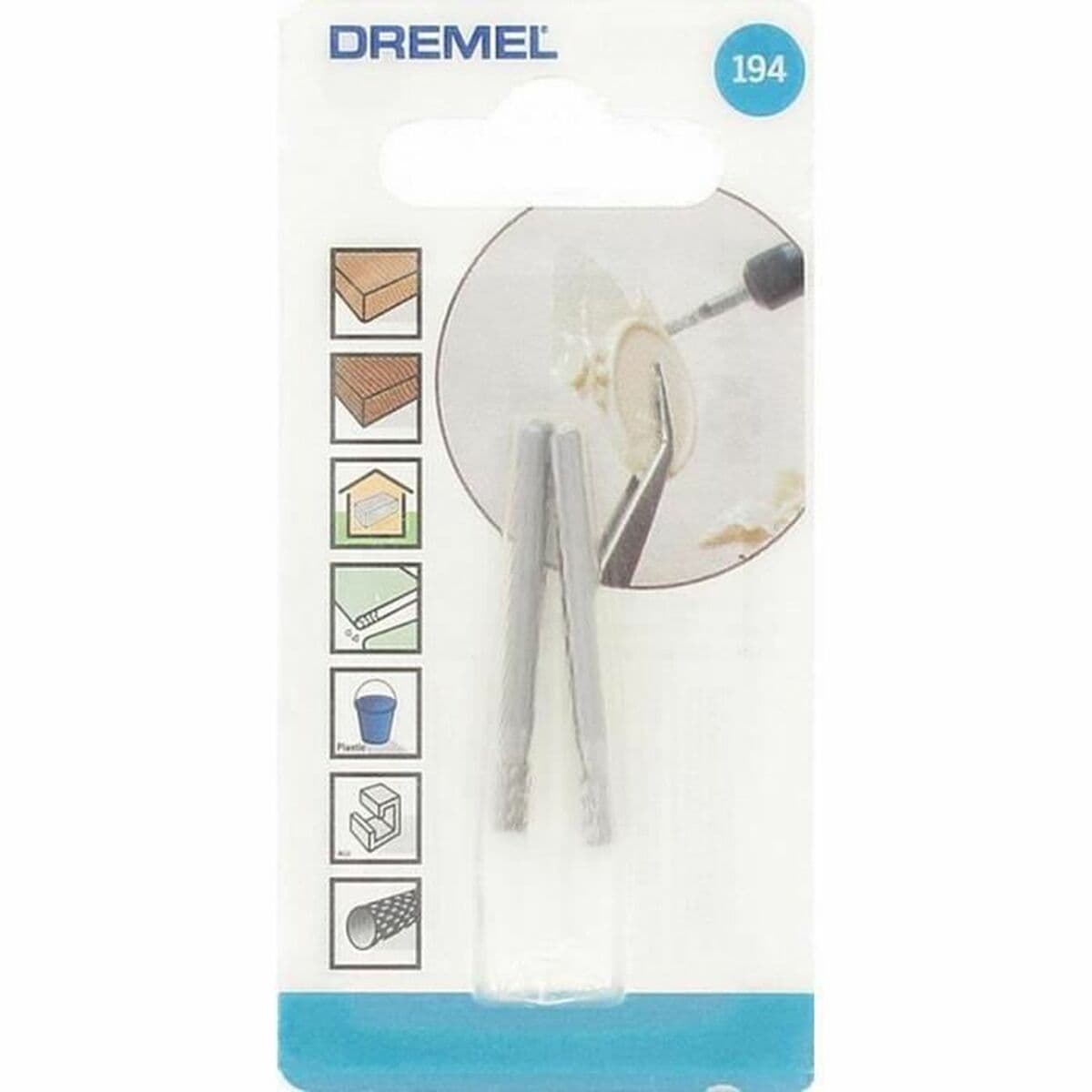 Fräswerkzeug Dremel 194 Zylindrisch Ø 3,2 mm (2 Stück) - Image 3