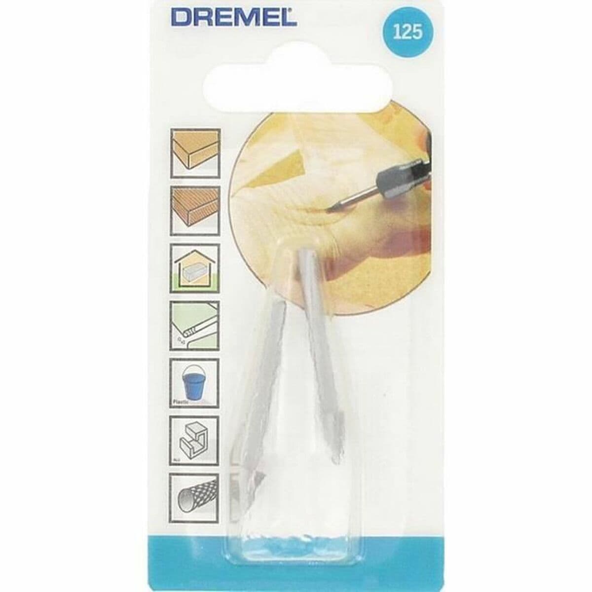 Fräswerkzeug Dremel 125 Ø 6,4 mm (2 Stück) - Image 2