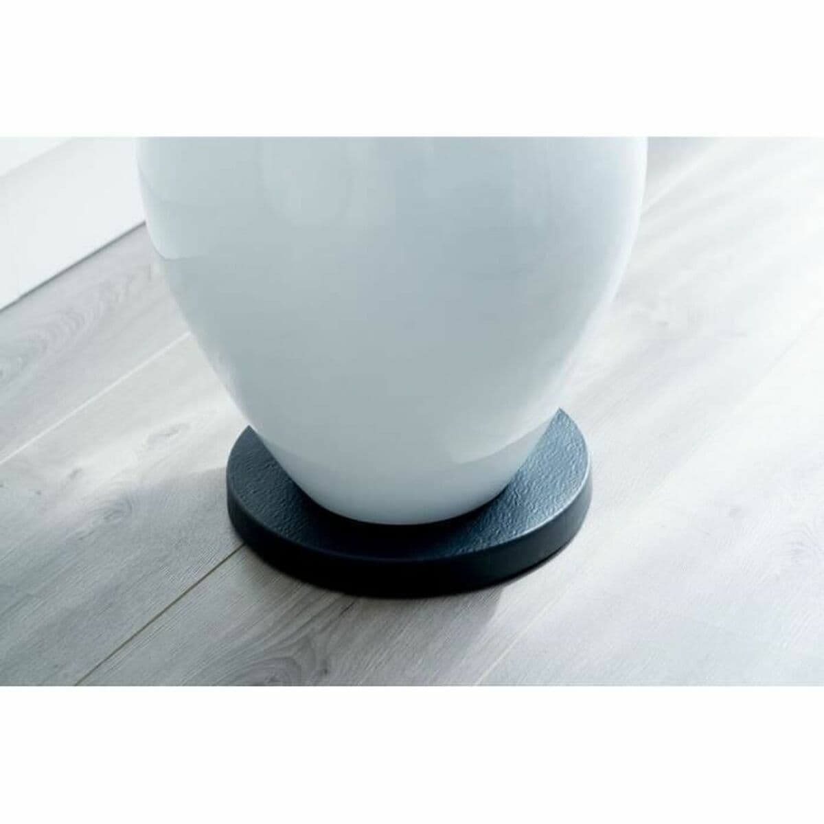 Soporte con Ruedas para Macetas Nature Negro Polipropileno (Ø 29,2 x 4 cm) - Image 4