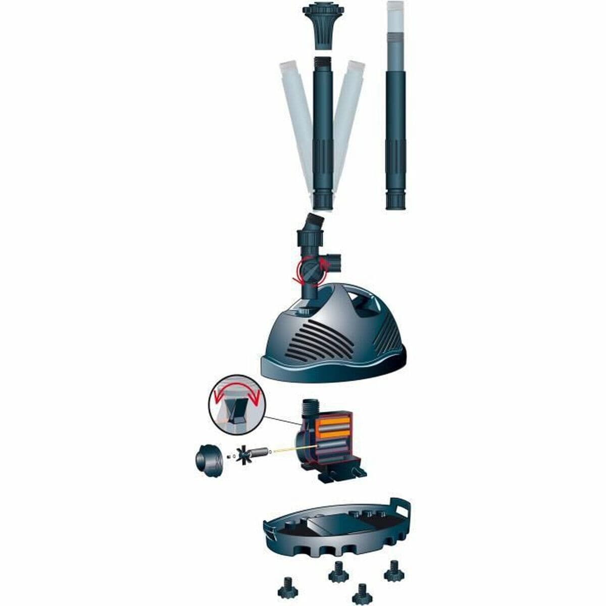 Bomba de agua Ubbink Elimax 500 - Image 4