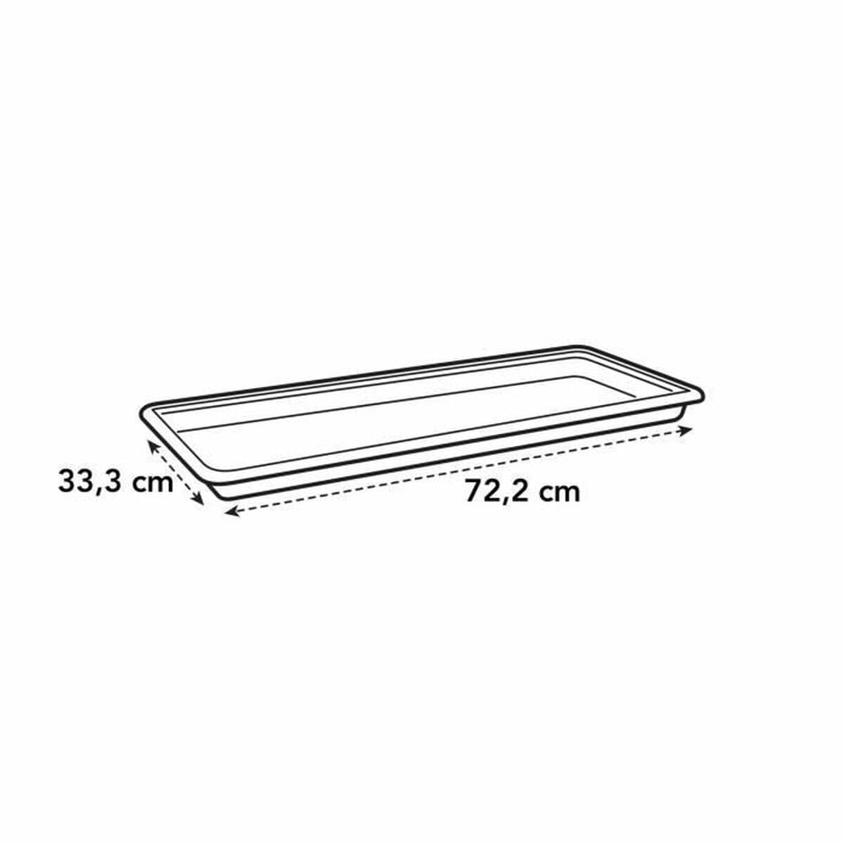Piatto per Vaso Elho Green Basic XXL Nero Plastica 72,2 cm - Image 3