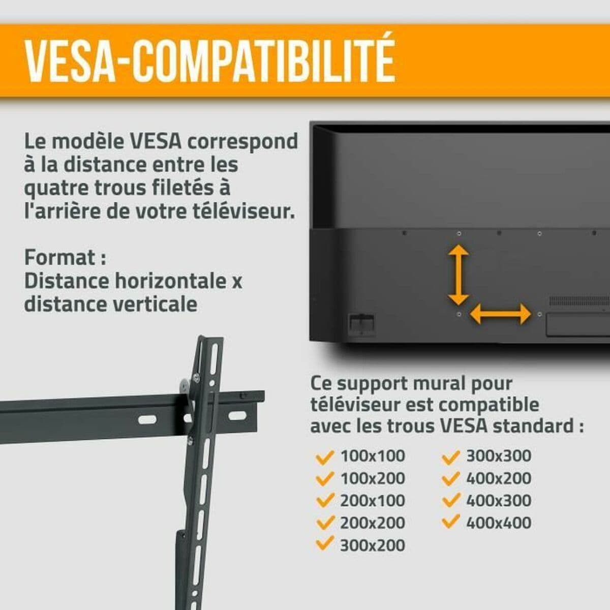 Support de TV Nanook Tilting 32" 55" - Image 6