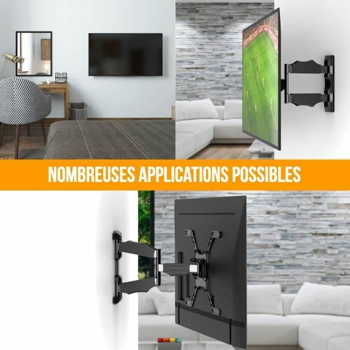 TV-fäste Nanook Wall Mount 55" 65" 40" - Image 5