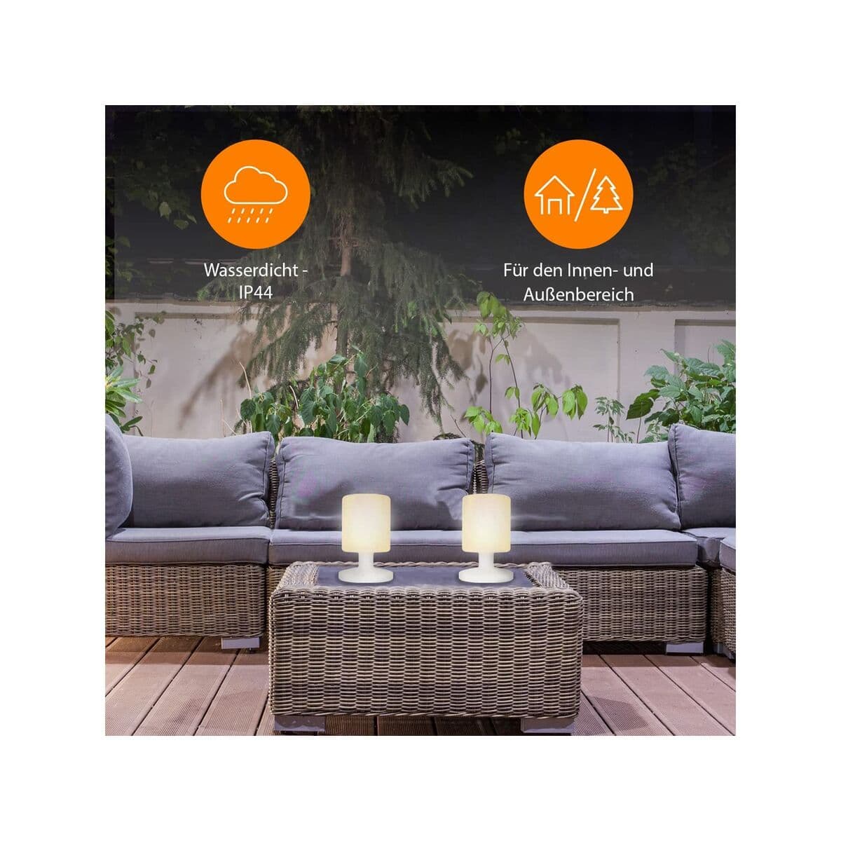 Farolillo Smartwares IDE-60067 Blanco Plástico - Image 8