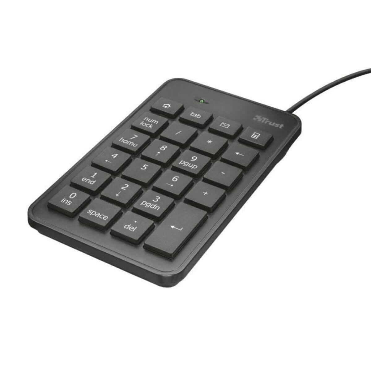 Clavier numérique Trust 22221 Noir