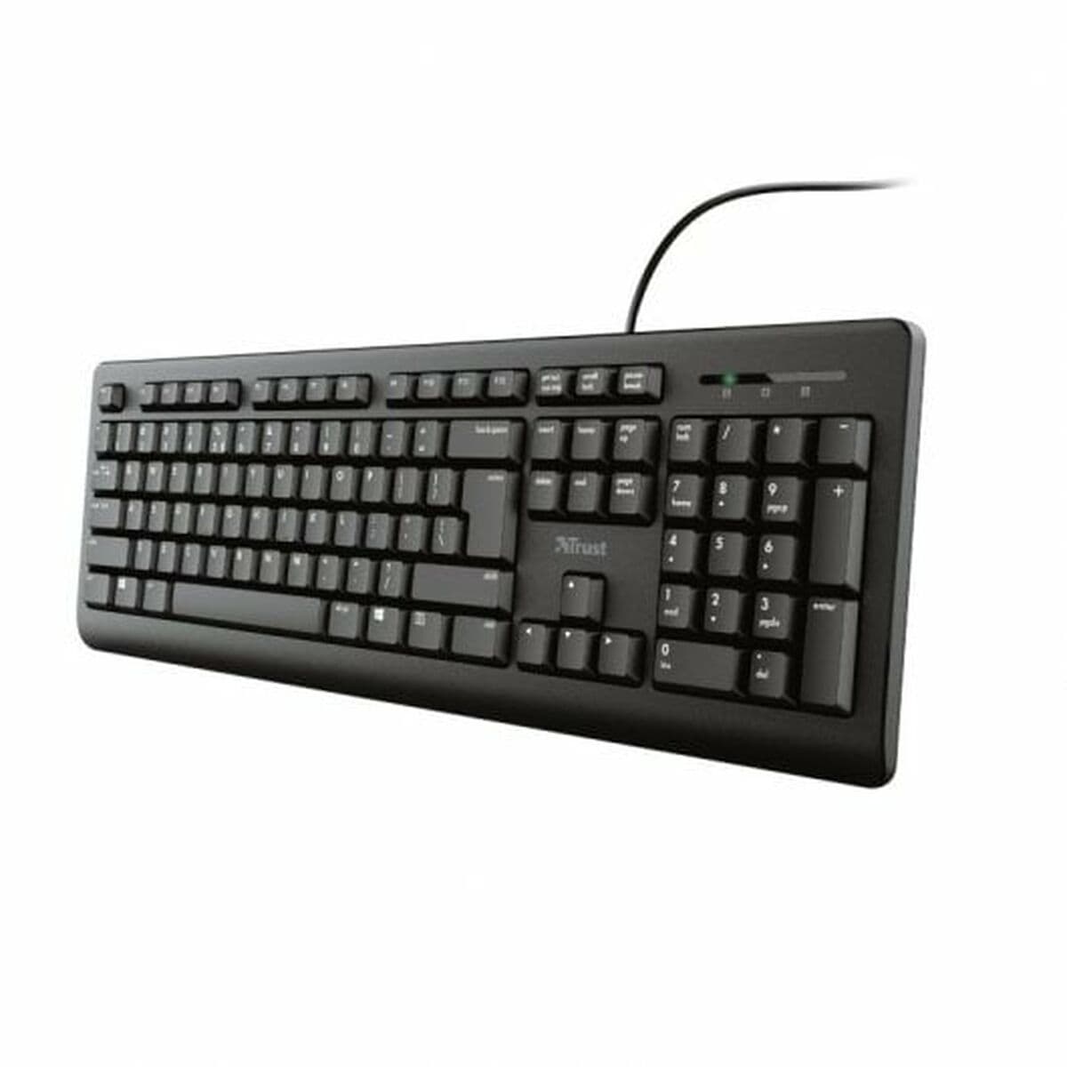 Clavier Trust TK-150 Noir Espagnol Qwerty - Image 3