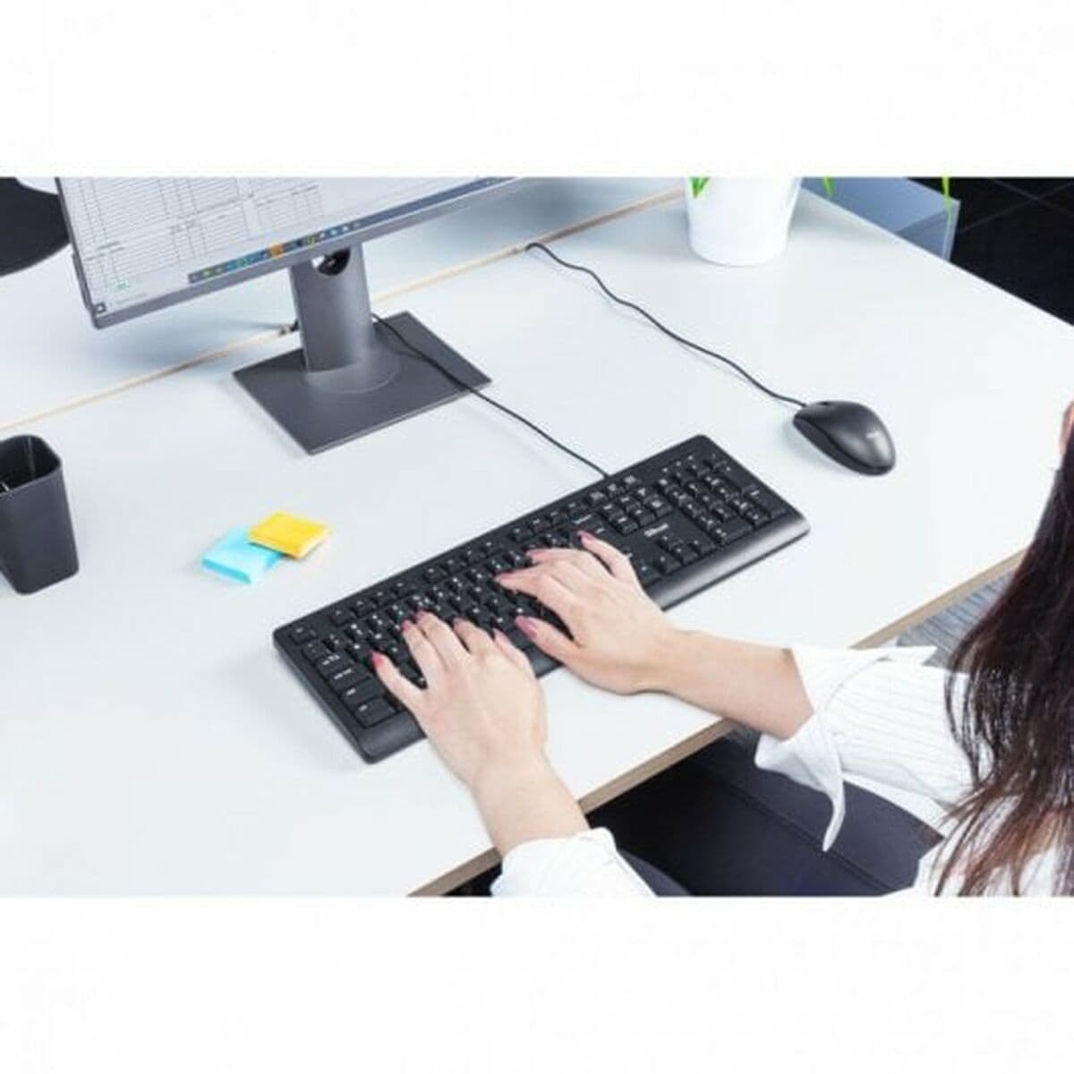 Clavier Trust TK-150 Noir Espagnol Qwerty - Image 8