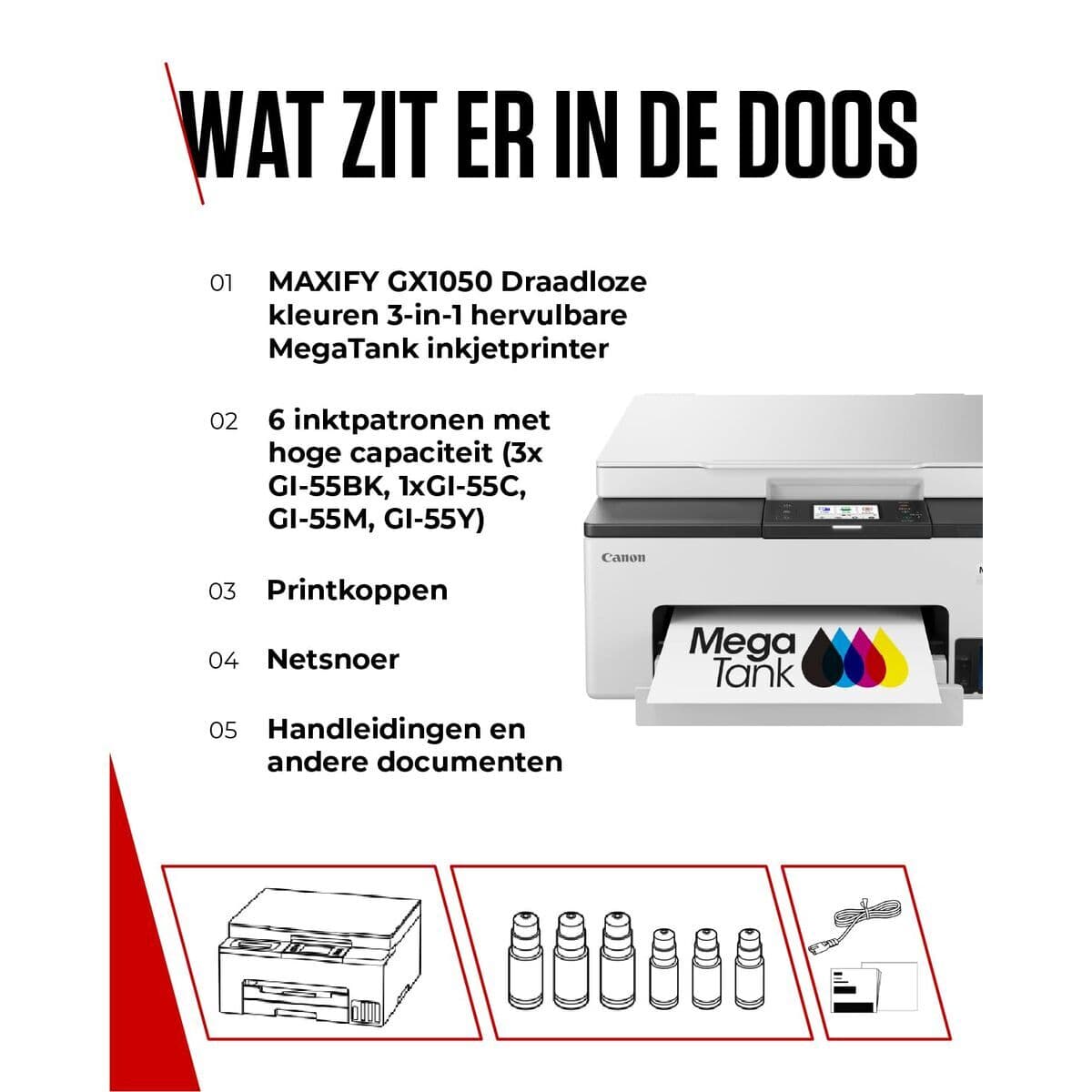 Multifunktionsskrivare Canon 6169C022 - Image 5