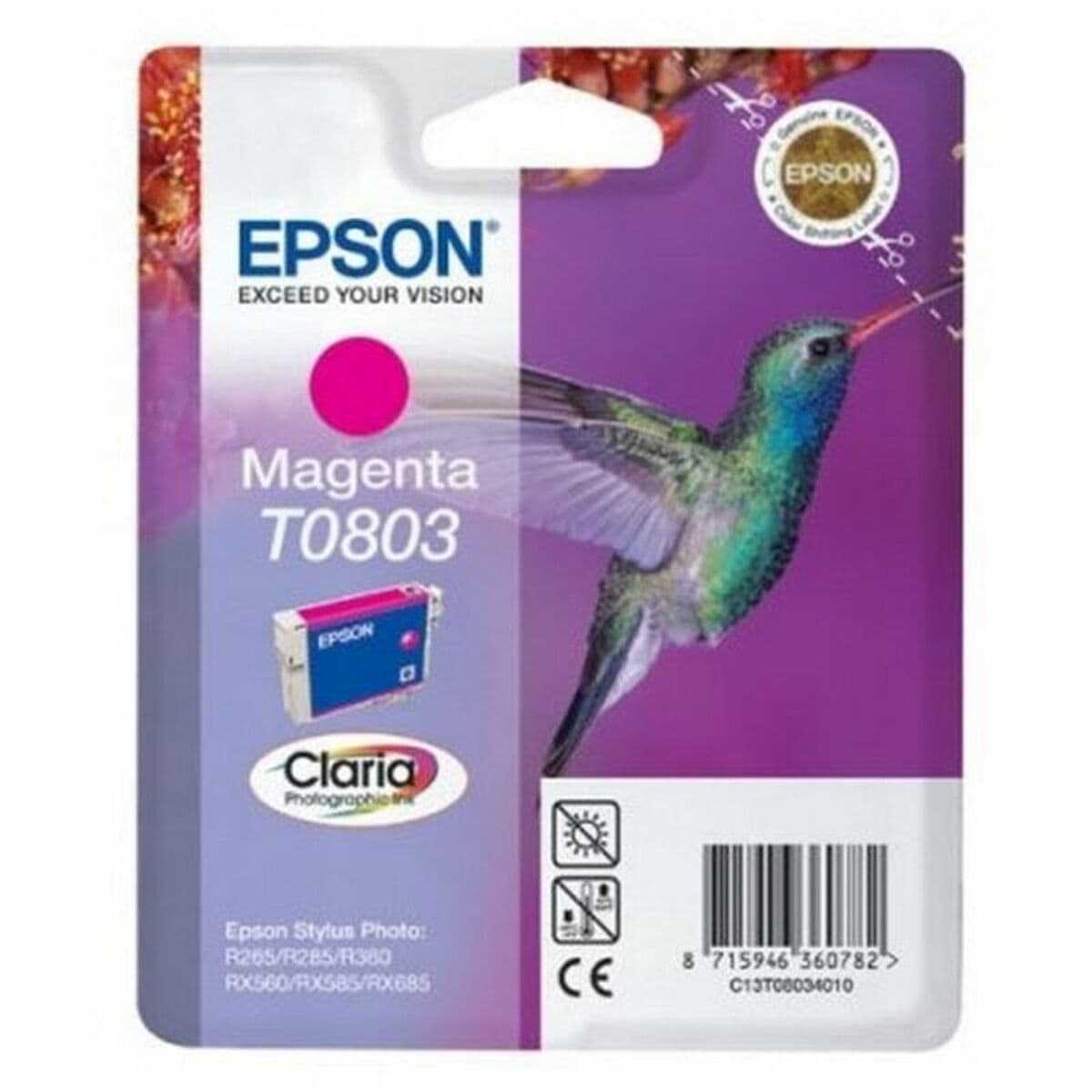 Original Tintenpatrone Epson C13T08034011 Stylus Photo R360 Magenta