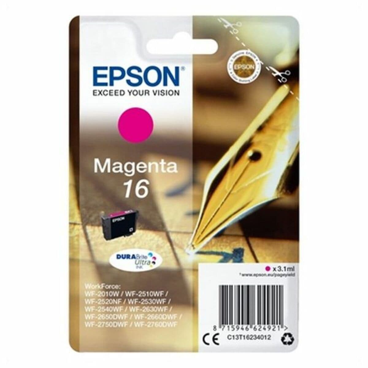 Cartucho de Tinta Original Epson Cartucho 16 magenta Magenta
