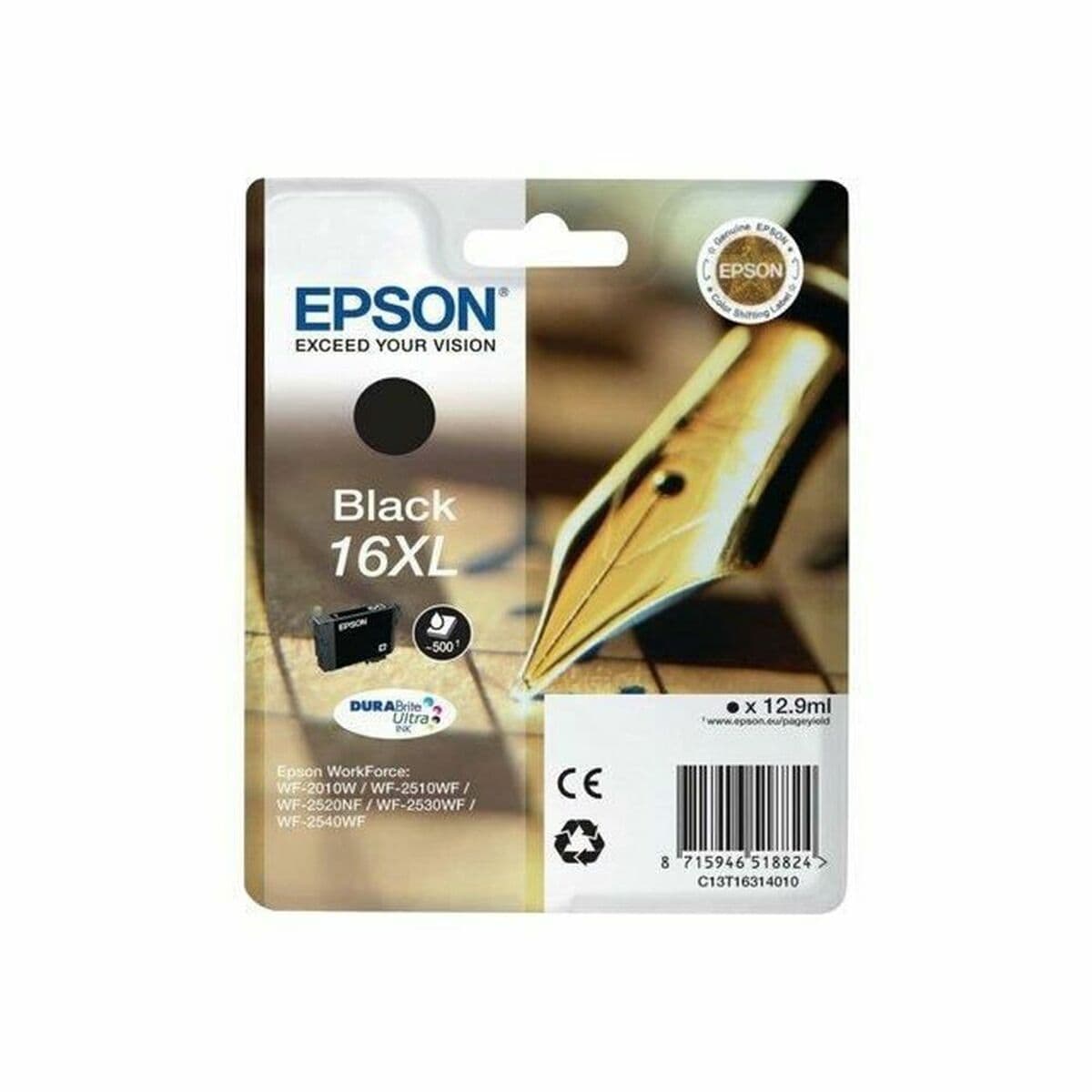 Cartouche d'encre originale Epson 16XL Noir