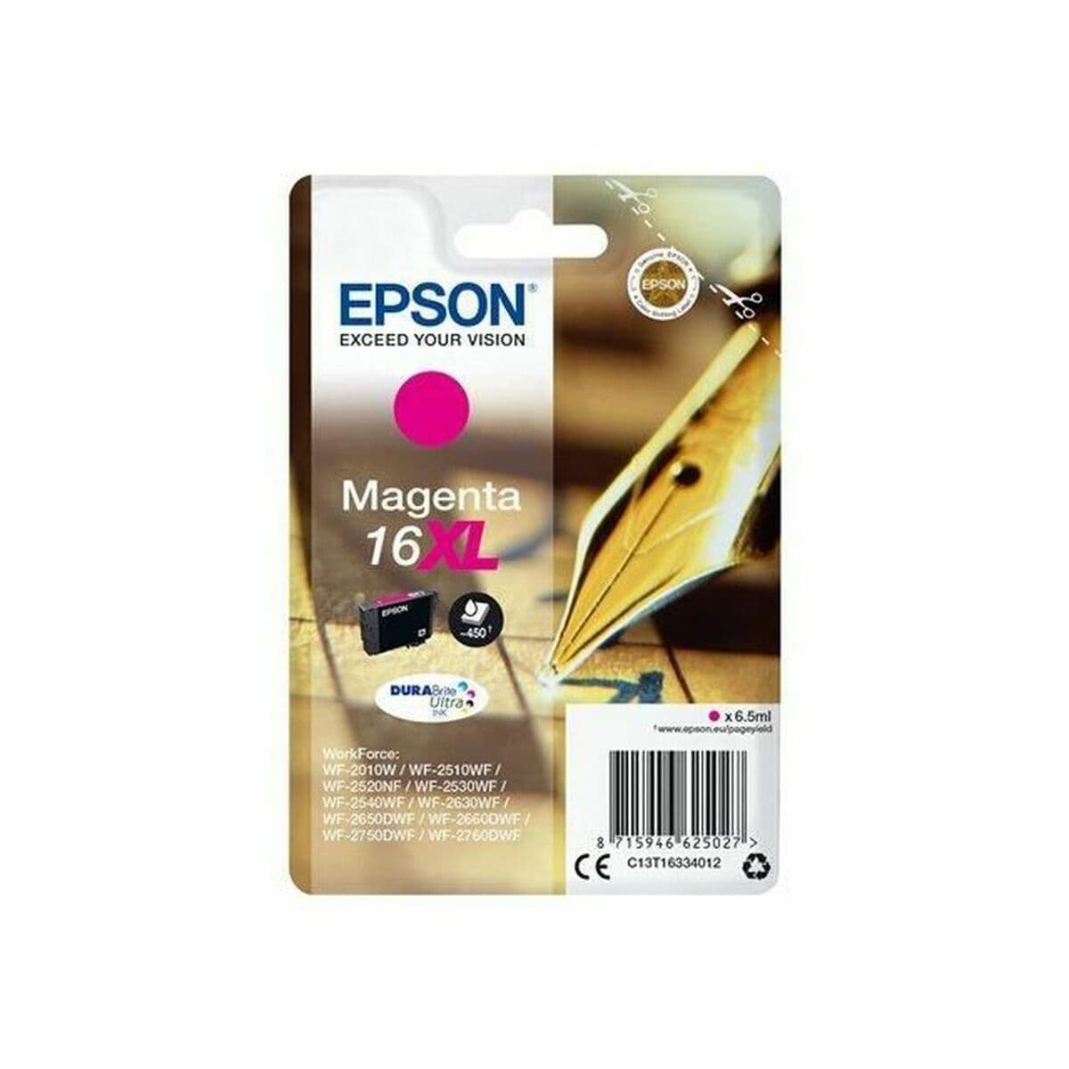 Kompatibel Tintenpatrone Epson T1633 Grau Magenta