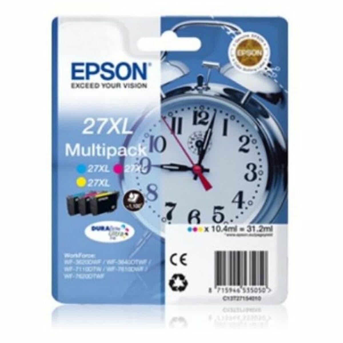 Cartouche d'encre originale Epson T2715 Jaune Cyan Magenta Cyan/Magenta/Jaune