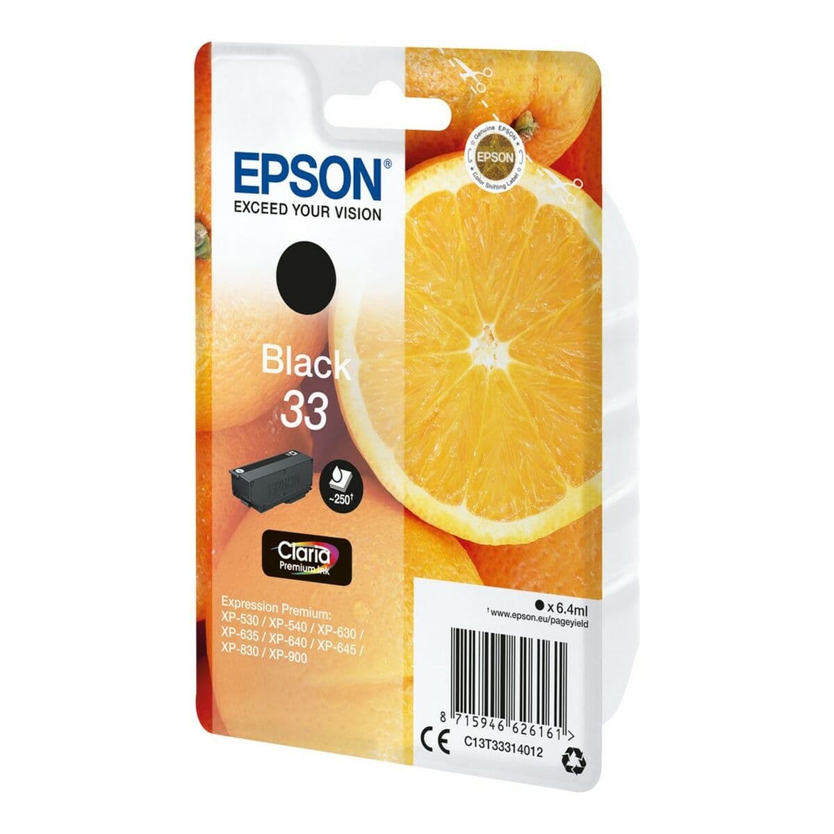 Original Tintenpatrone Epson T3331 Schwarz - Image 2