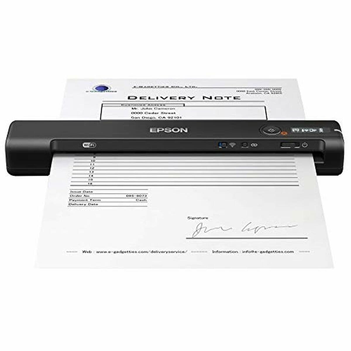 Bärbar Skanner Epson B11B253401 600 dpi WIFI USB 2.0 - Image 2
