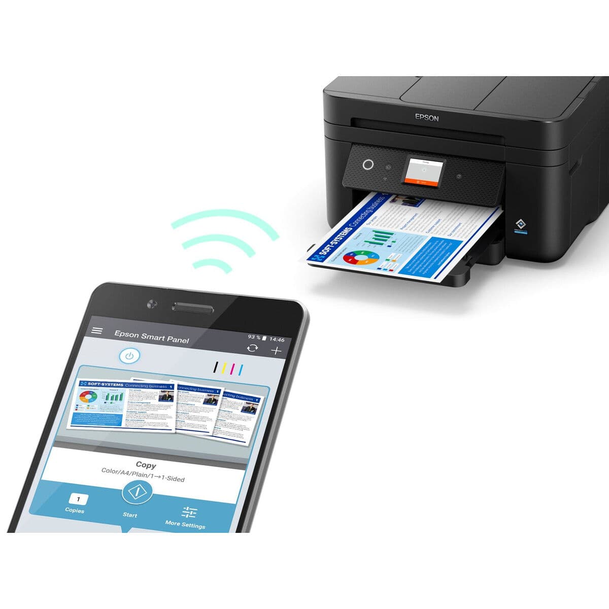 Imprimante Multifonction Epson WF-2960DWF MFP - Image 2