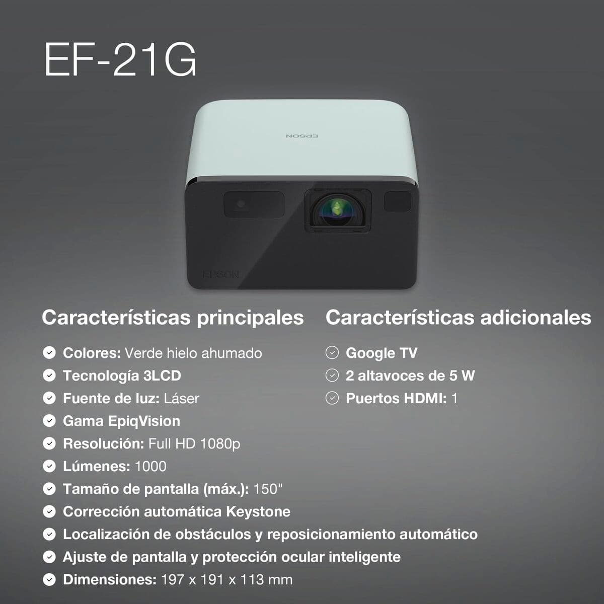 Projecteur Epson V11HB35340 Full HD LCD 1920 x 1080 px - Image 2