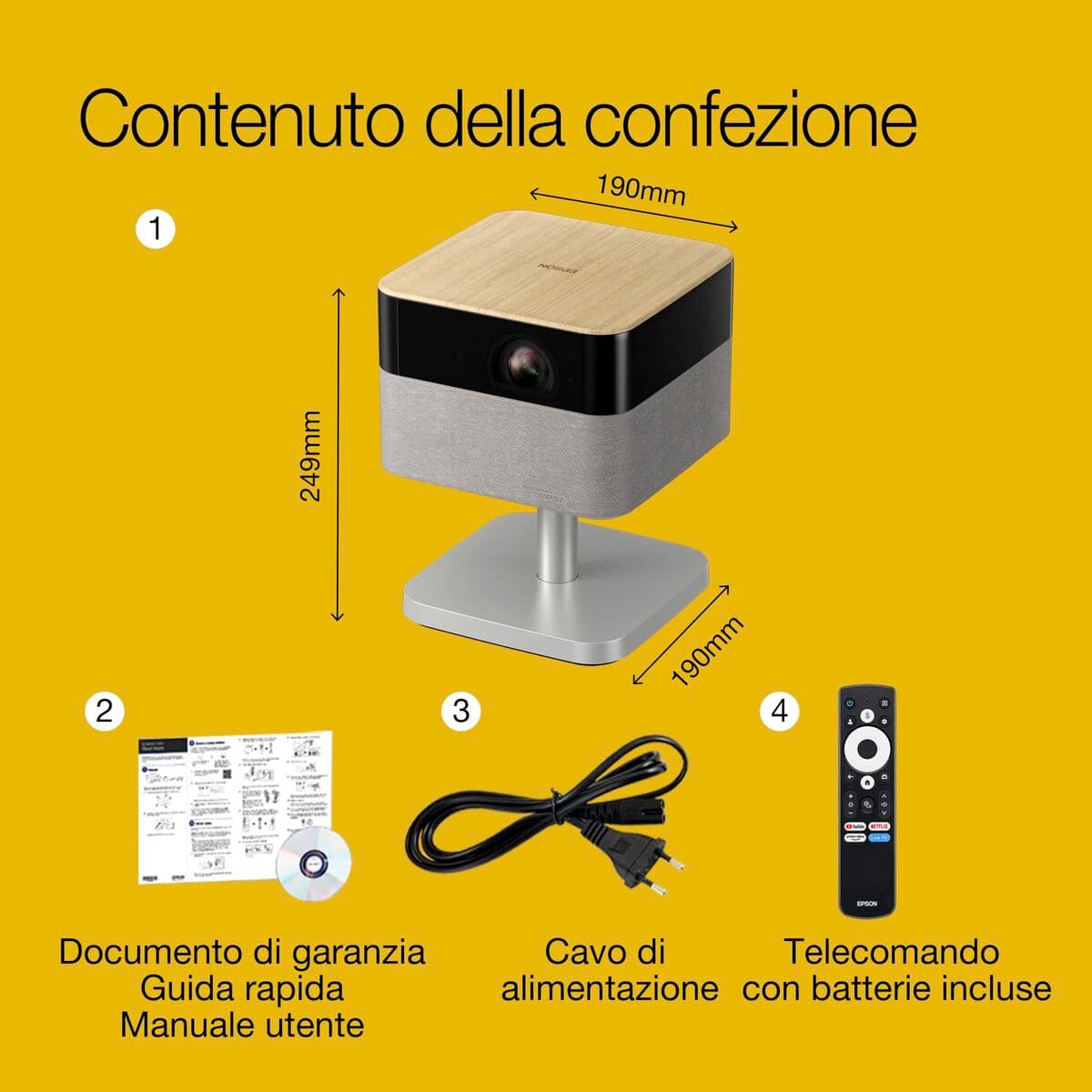 Projektorius Epson V11HB76640 - Image 5