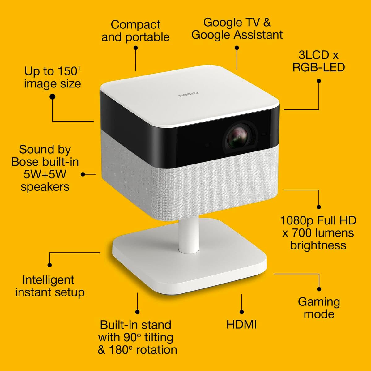 Projektorius Epson V11HB79040 - Image 2