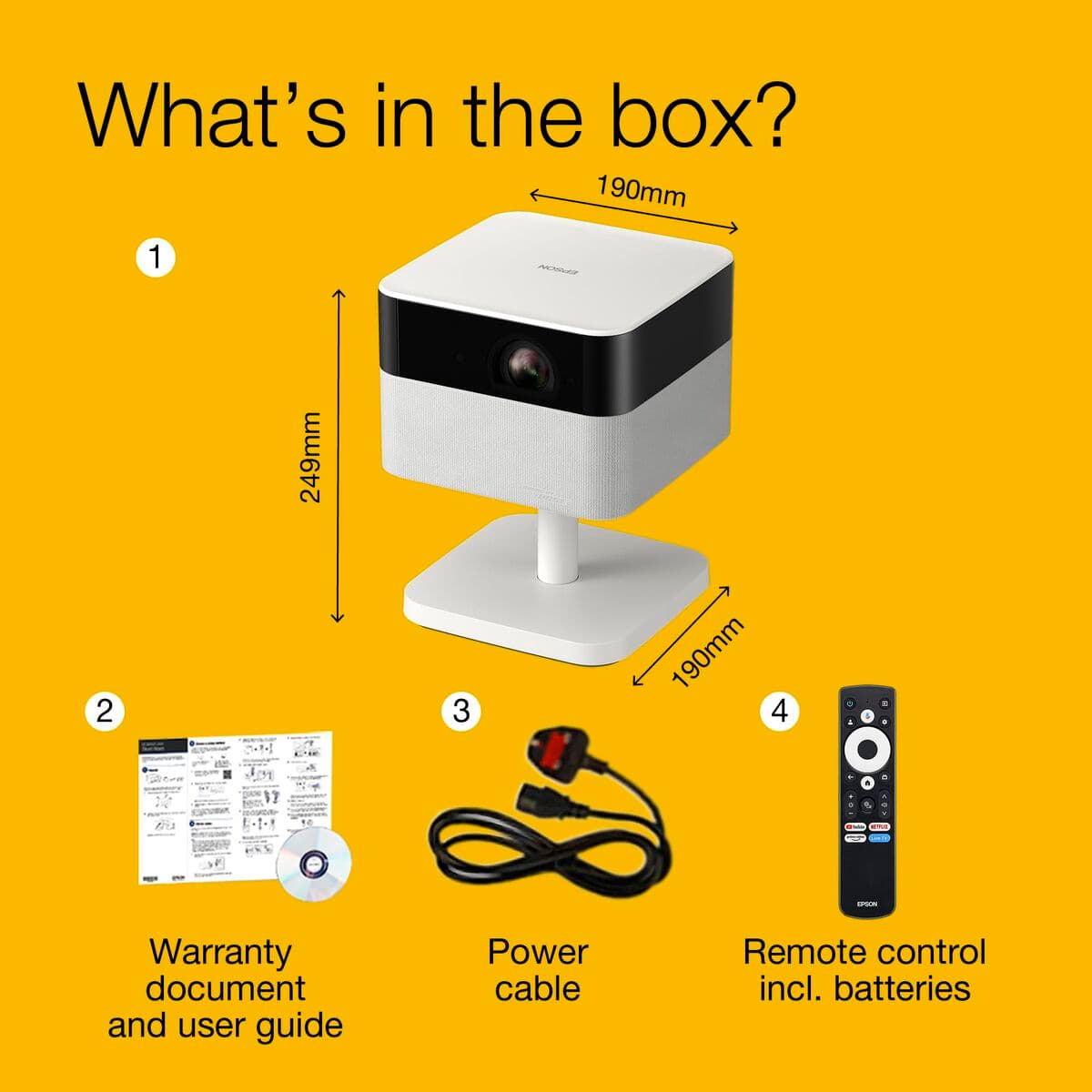Projektorius Epson V11HB79040 - Image 3