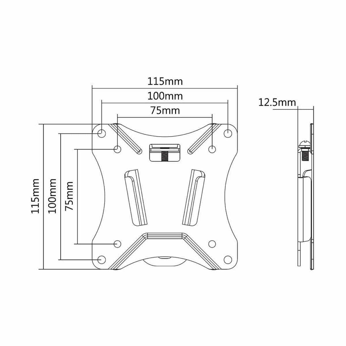 Support de TV Neomounts NM-W25BLACK 10" 30" 25 kg - Image 3