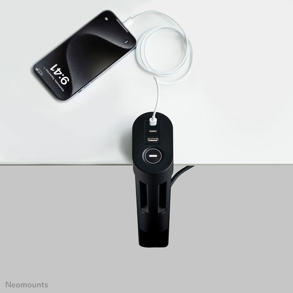 Placă de circuit Neomounts VOLT DESK CLAMP Negru (1,4 m) - Image 2