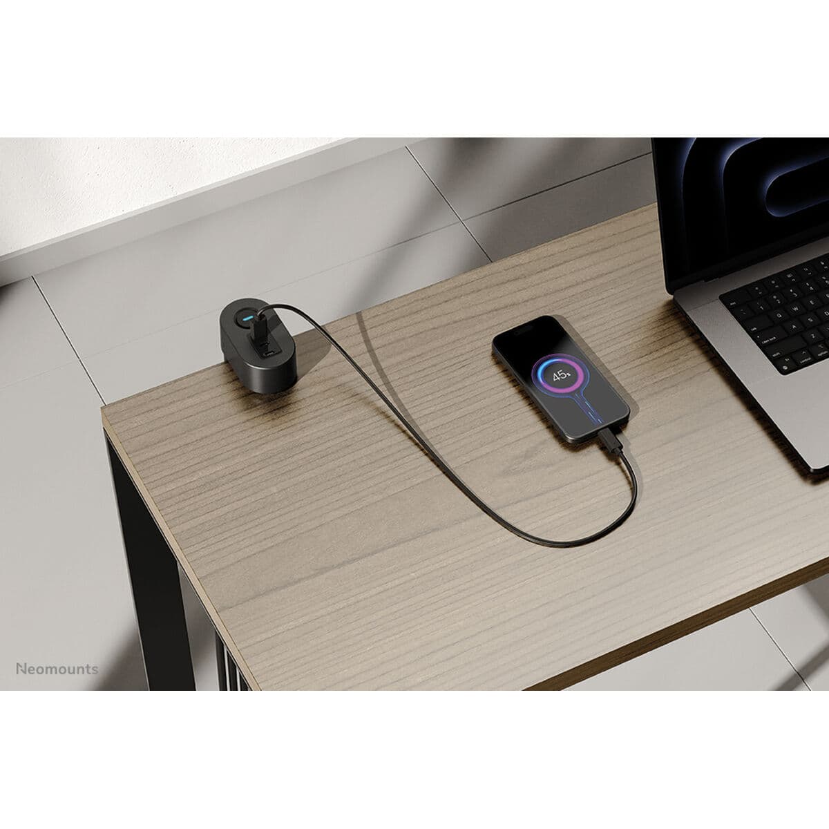 Placă de circuit Neomounts VOLT DESK CLAMP Negru (1,4 m) - Image 4